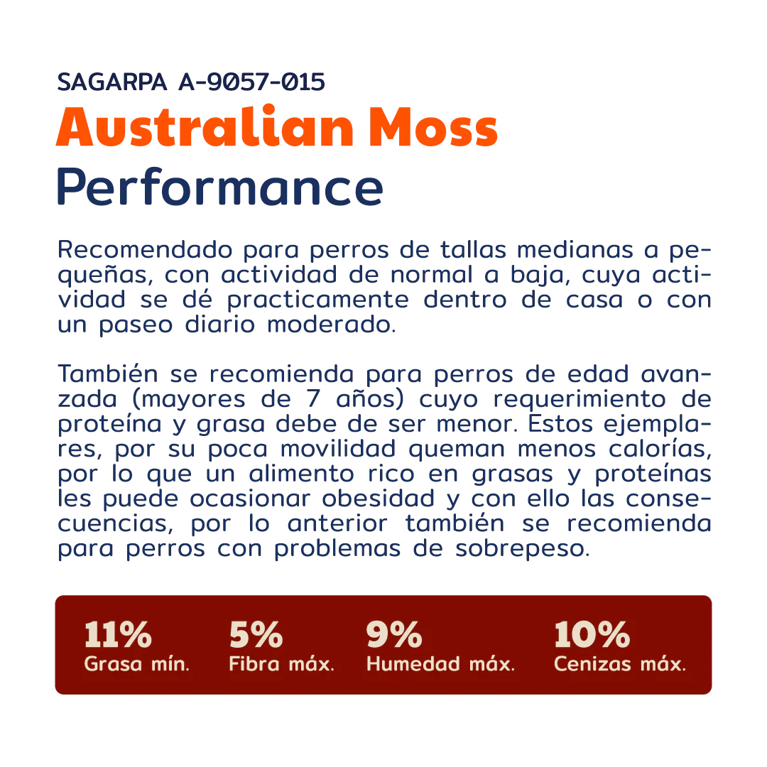 AUSTRALIAN MOSS | PERFORMANCE