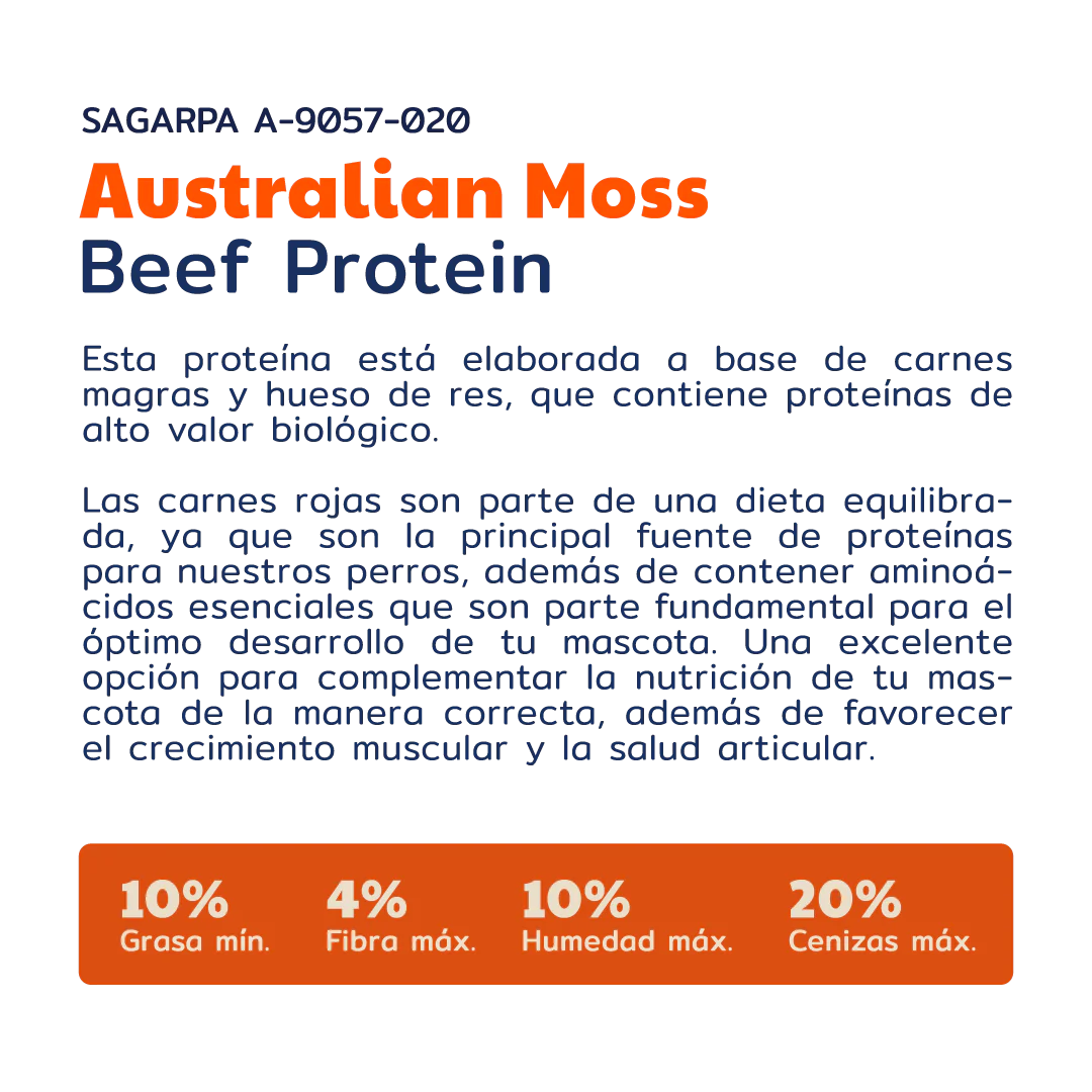 AUSTRALIAN MOSS | BEEF PROTEIN