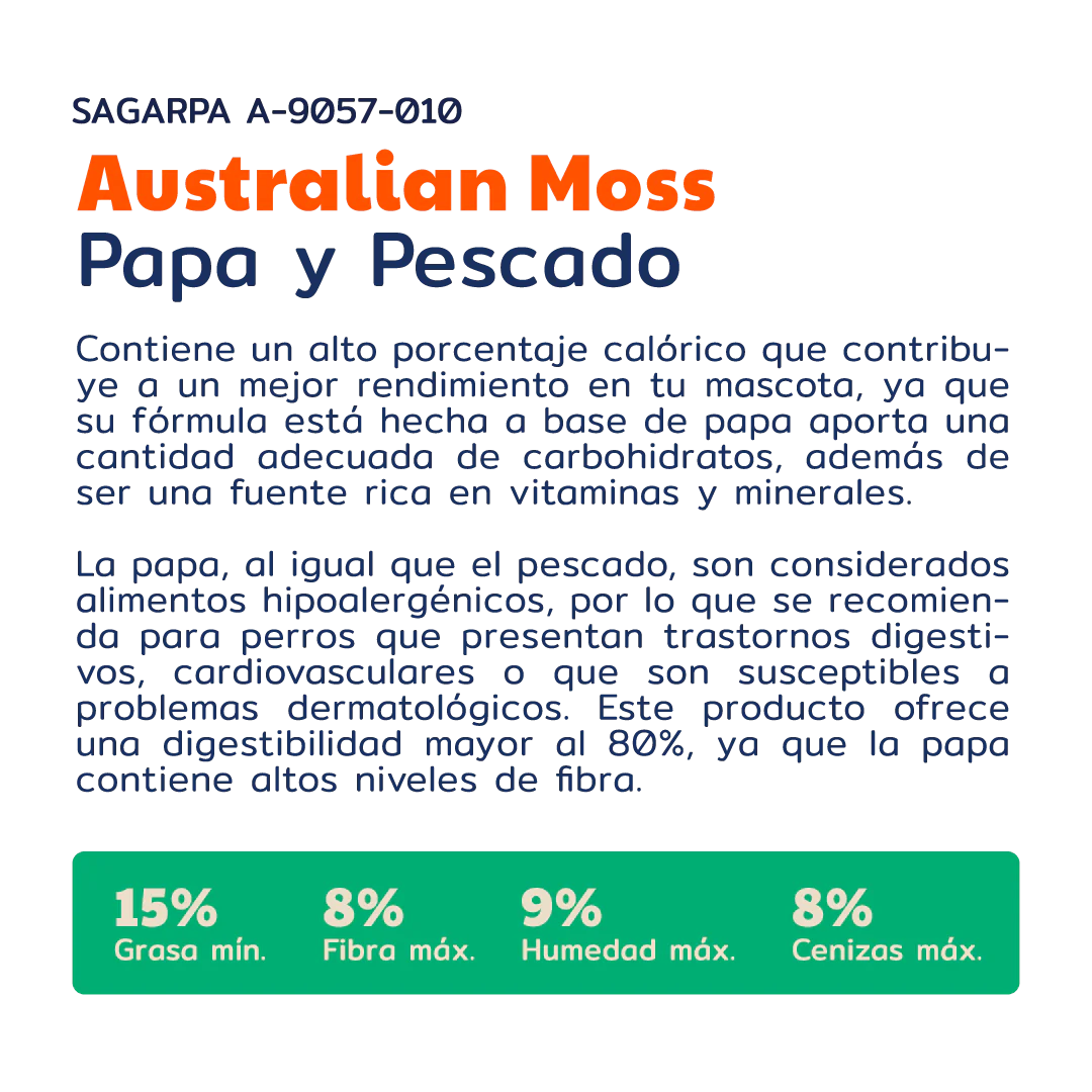 AUSTRALIAN MOSS | PAPA Y PESCADO