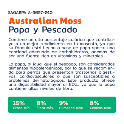 AUSTRALIAN MOSS | PAPA Y PESCADO