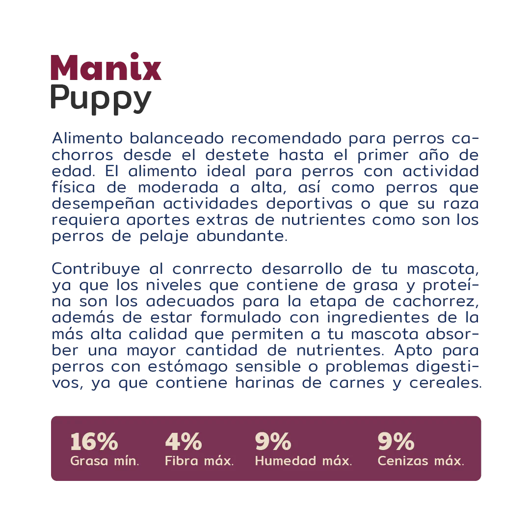 MANIX | CROQUETAS PARA CACHORRO