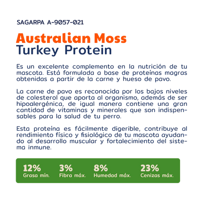 AUTRALIAN MOSS | TURKEY PROTEIN